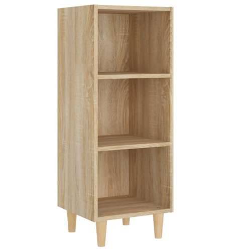 Komoda boja dimljenog sonome 34,5x32,5x90 cm konstruirano drvo - sonoma hrast 1 Cijena