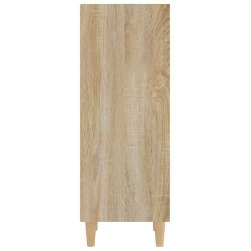 Komoda boja dimljenog sonome 34,5x32,5x90 cm konstruirano drvo - sonoma hrast 1 Cijena