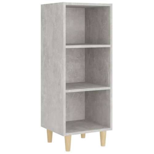 Komoda siva boja betona 34,5x32,5x90 cm od konstruiranog drva - Beton siva 1 Cijena