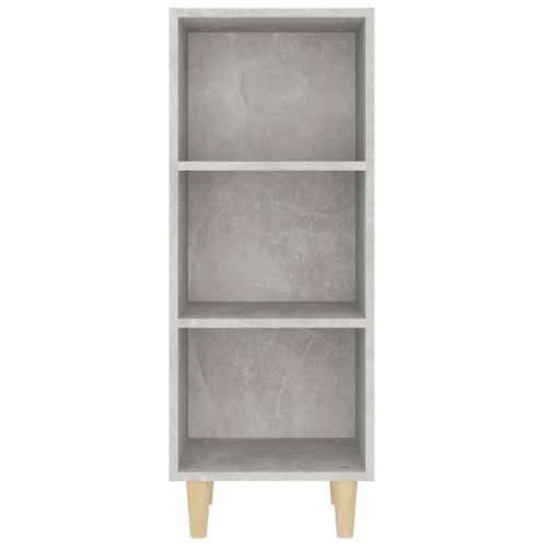 Komoda siva boja betona 34,5x32,5x90 cm od konstruiranog drva - Beton siva 1 Cijena