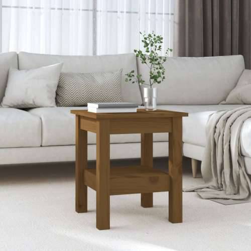 Stolić za kavu boja meda 35x35x40 cm od masivne borovine - boja meda 35 x 35 x 40 cm 1 Cijena