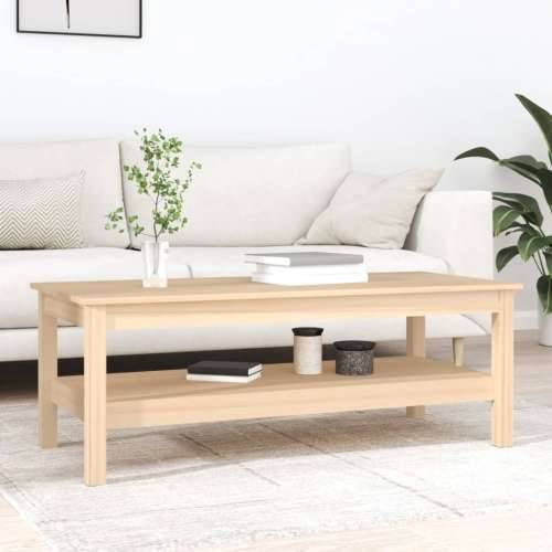 Stolić za kavu 110x50x40 cm od masivne borovine - Prirodna 110 x 50 x 40 cm 1 Cijena