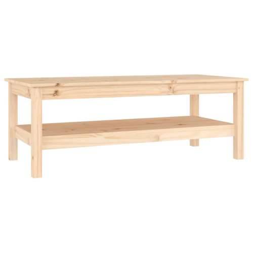 Stolić za kavu 110x50x40 cm od masivne borovine - Prirodna 110 x 50 x 40 cm 1 Cijena