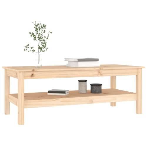 Stolić za kavu 110x50x40 cm od masivne borovine - Prirodna 110 x 50 x 40 cm 1 Cijena
