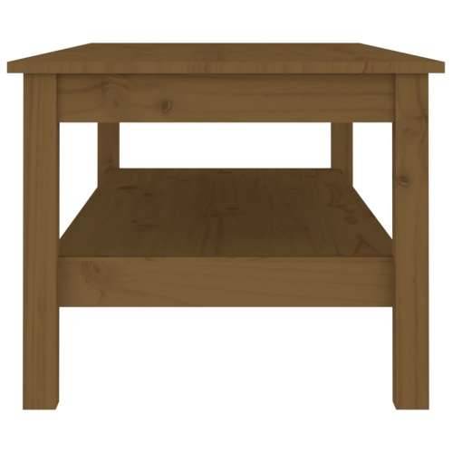 Stolić za kavu boja meda 110x50x40 cm od masivne borovine - boja meda 110 x 50 x 40 cm 1 Cijena