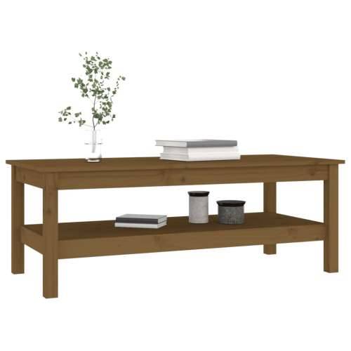 Stolić za kavu boja meda 110x50x40 cm od masivne borovine - boja meda 110 x 50 x 40 cm 1 Cijena