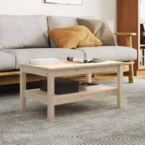 Stolić za kavu 80x50x40 cm od masivne borovine - Prirodna 80 x 50 x 40 cm 1 Cijena
