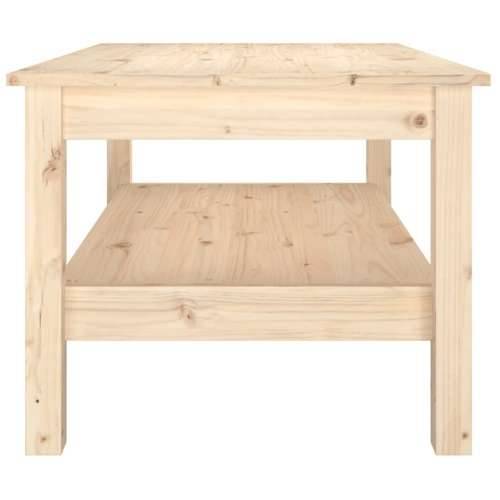 Stolić za kavu 80x50x40 cm od masivne borovine - Prirodna 80 x 50 x 40 cm 1 Cijena