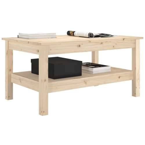 Stolić za kavu 80x50x40 cm od masivne borovine - Prirodna 80 x 50 x 40 cm 1 Cijena