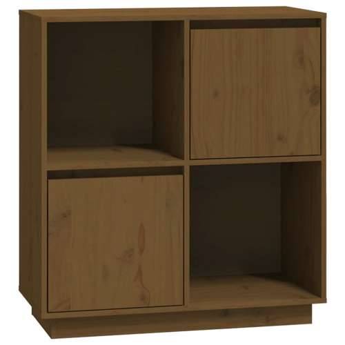 Komoda smeđa boja meda 74 x 35x 80 cm od masivne borovine - boja meda 1 Cijena