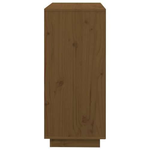 Komoda smeđa boja meda 74 x 35x 80 cm od masivne borovine - boja meda 1 Cijena