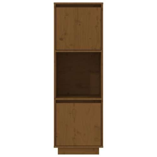 Visoka komoda boja meda 38 x 35 x 117 cm od masivne borovine boja meda 1 Cijena