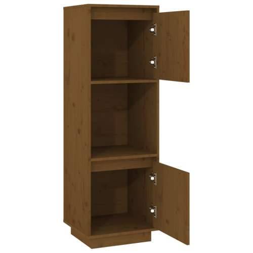 Visoka komoda boja meda 38 x 35 x 117 cm od masivne borovine boja meda 1 Cijena