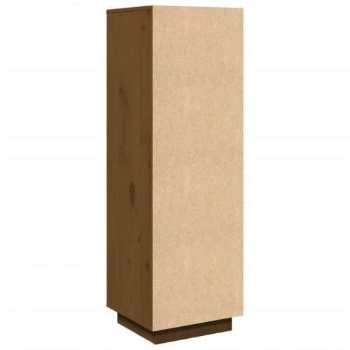 Visoka komoda boja meda 38 x 35 x 117 cm od masivne borovine boja meda 1 Cijena