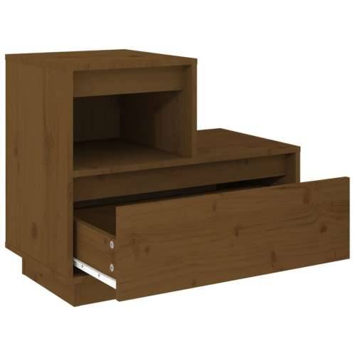 Noćni ormarići 2 kom boja meda 60x34x51 cm od borovine - boja meda 2 Cijena
