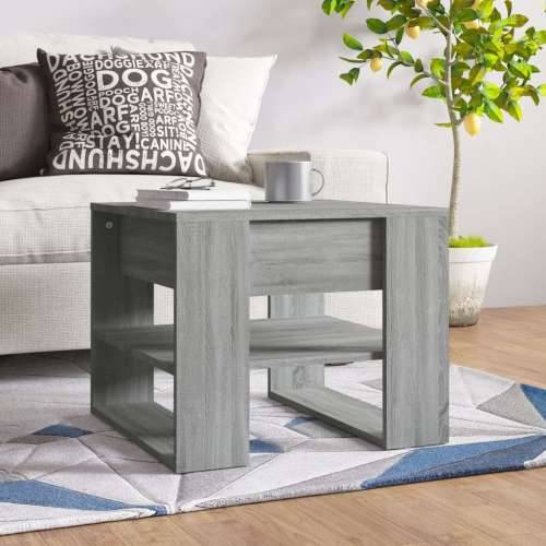 Stolić za kavu boja hrasta 55,5x55x45 cm konstruirano drvo - Sivi hrast sonoma 1 Cijena