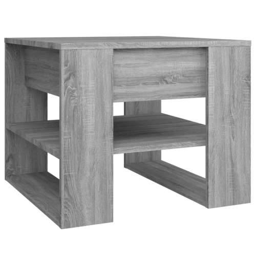 Stolić za kavu boja hrasta 55,5x55x45 cm konstruirano drvo - Sivi hrast sonoma 1 Cijena