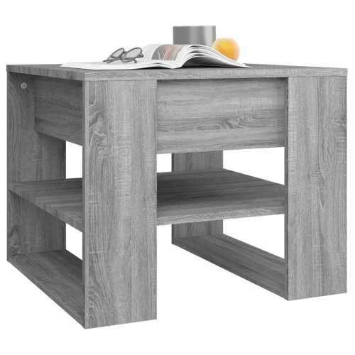 Stolić za kavu boja hrasta 55,5x55x45 cm konstruirano drvo - Sivi hrast sonoma 1 Cijena