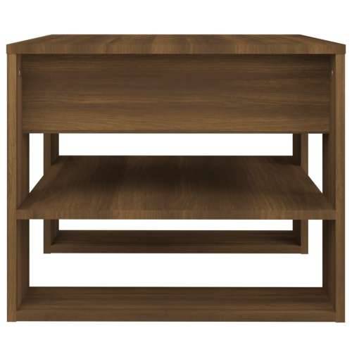 Stolić za kavu boja Smeđa 55,5x55x45 cm konstruirano drvo - Smeđi hrast 1 Cijena