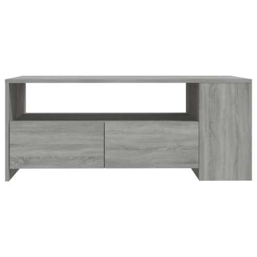 Stolić za kavu boja hrasta 102x55x42 cm konstruirano drvo - Sivi hrast sonoma 1 Cijena