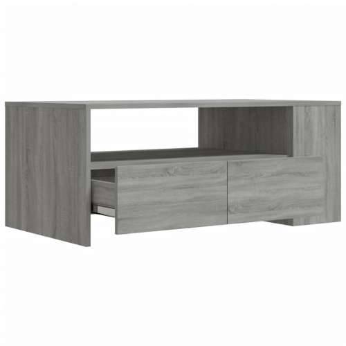 Stolić za kavu boja hrasta 102x55x42 cm konstruirano drvo - Sivi hrast sonoma 1 Cijena