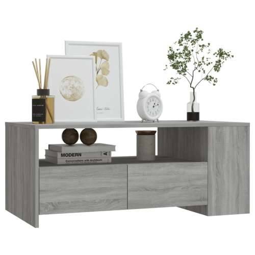 Stolić za kavu boja hrasta 102x55x42 cm konstruirano drvo - Sivi hrast sonoma 1 Cijena