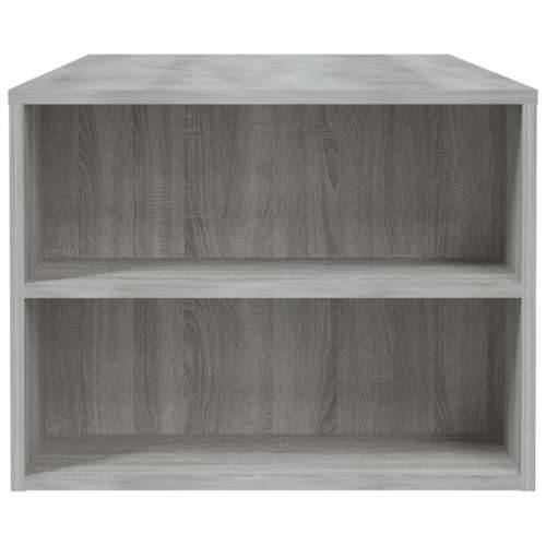 Stolić za kavu boja hrasta 102x55x42 cm konstruirano drvo - Sivi hrast sonoma 1 Cijena