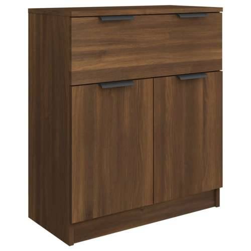 Komoda boja hrasta smeđi 60 x 30 x 70 cm od konstruiranog drva - Smeđi hrast 1 Cijena