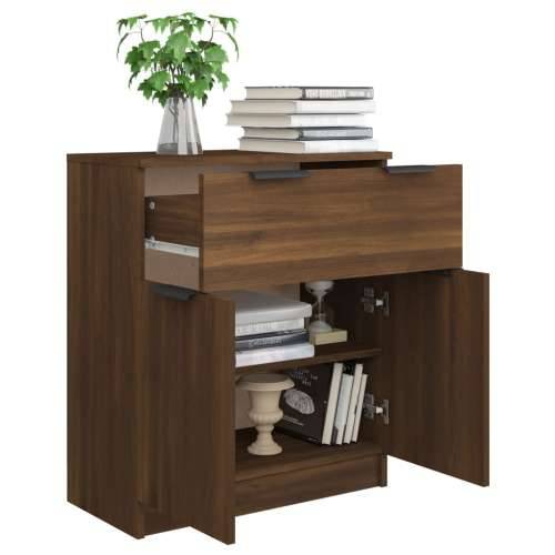 Komoda boja hrasta smeđi 60 x 30 x 70 cm od konstruiranog drva - Smeđi hrast 1 Cijena