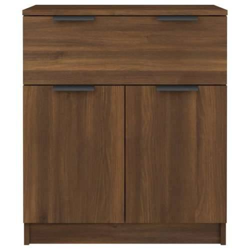 Komoda boja hrasta smeđi 60 x 30 x 70 cm od konstruiranog drva - Smeđi hrast 1 Cijena