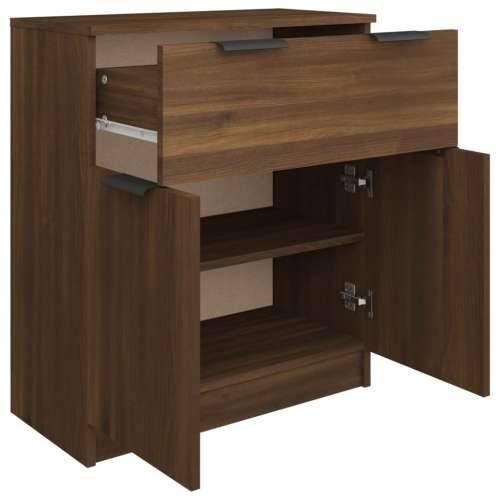 Komoda boja hrasta smeđi 60 x 30 x 70 cm od konstruiranog drva - Smeđi hrast 1 Cijena