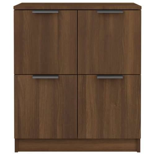 Komoda boja hrasta smeđi 60 x 30 x 70 cm od konstruiranog drva - Smeđi hrast 1 Cijena