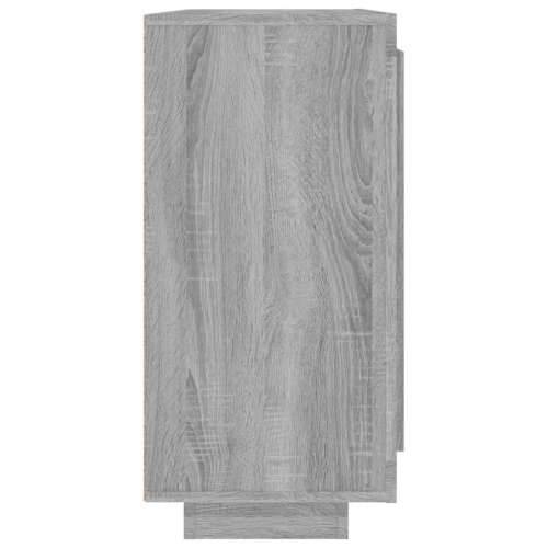 Komoda boja hrasta sonome 92x35x75 cm od konstruiranog drva - Sivi hrast sonoma 1 Cijena