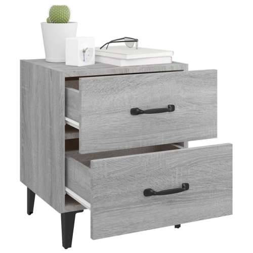 Noćni ormarići 2 kom boja hrasta sonome 40x35x47,5 cm - Sivi hrast sonoma 2 Cijena