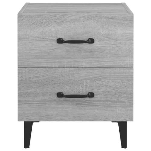Noćni ormarići 2 kom boja hrasta sonome 40x35x47,5 cm - Sivi hrast sonoma 2 Cijena
