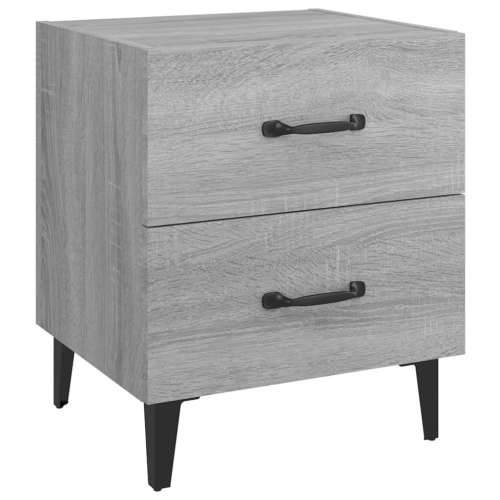 Noćni ormarići 2 kom boja hrasta sonome 40x35x47,5 cm - Sivi hrast sonoma 2 Cijena