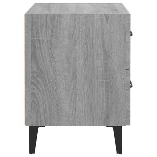 Noćni ormarići 2 kom boja hrasta sonome 40x35x47,5 cm - Sivi hrast sonoma 2 Cijena