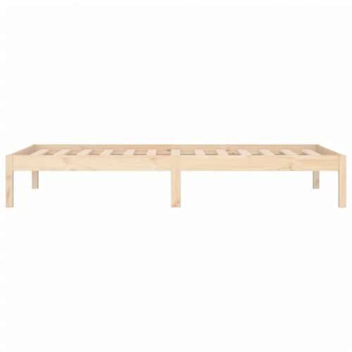 Dnevni krevet bez madraca 80 x 200 cm od masivne borovine - Prirodna 80 x 200 cm Cijena