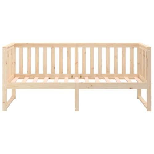 Dnevni krevet bez madraca 75x190 cm od masivne borovine - Prirodna 75 x 190 cm Cijena