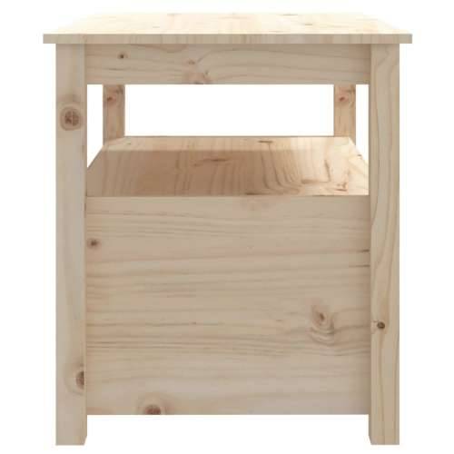 Stolić za kavu 71 x 49 x 55 cm od masivne borovine - Prirodna 1 Cijena