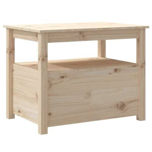 Stolić za kavu 71 x 49 x 55 cm od masivne borovine - Prirodna 1 Cijena