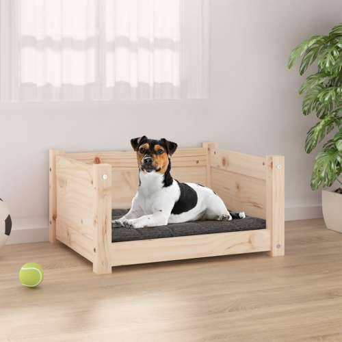 Krevet za pse 55,5 x 45,5 x 28 cm od masivne borovine Cijena