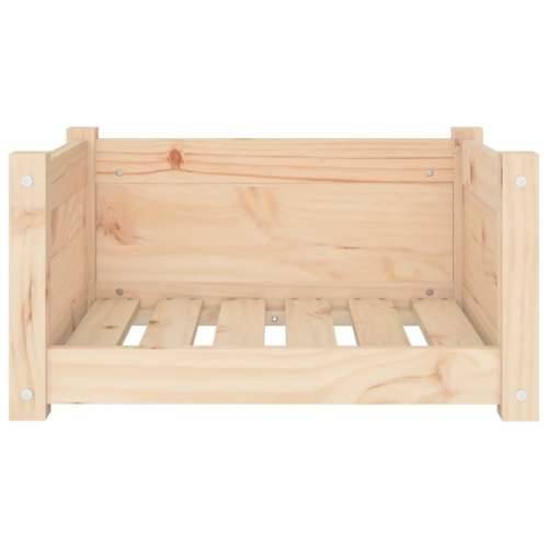 Krevet za pse 55,5 x 45,5 x 28 cm od masivne borovine - Prirodna 55.5 x 45.5 x 28 cm Cijena