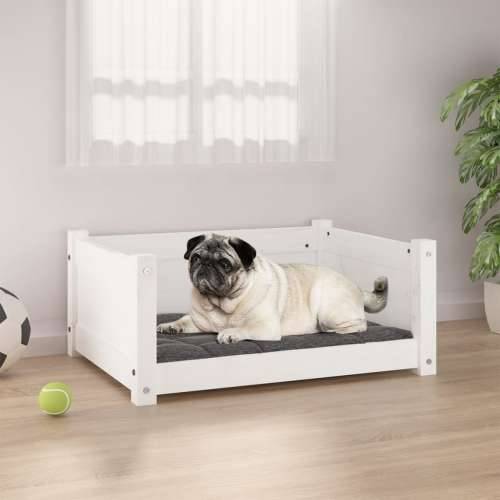 Krevet za pse 65,5 x 50,5 x 28 cm od masivne borovine Cijena