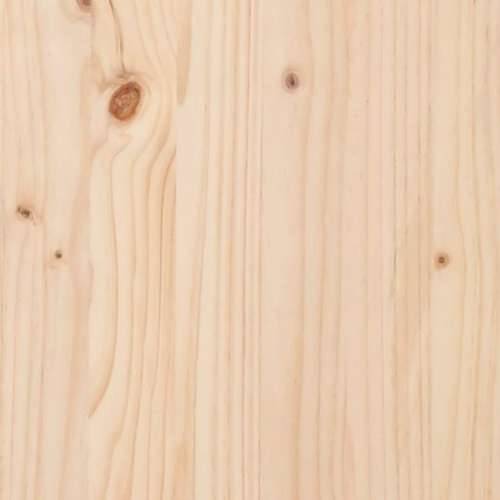 Krevet za pse 95,5x65,5x28 cm od masivne borovine - Prirodna 95.5 x 65.5 x 28 cm Cijena