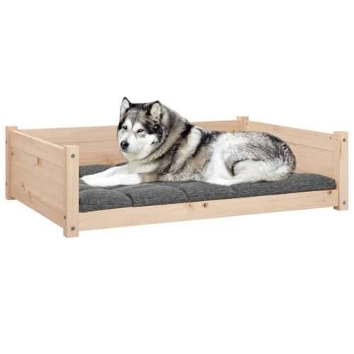 Krevet za pse 105,5x75,5x28 cm od masivne borovine Cijena