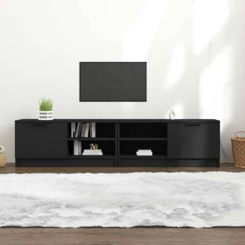 TV ormarići 2 kom crni 80 x 35 x 36,5 cm od konstruiranog drva - Crna 2 Cijena