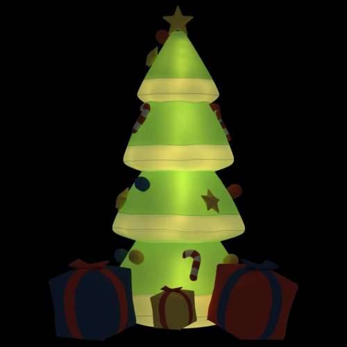 Božićno drvce na napuhavanje s LED svjetlima 240 cm Cijena
