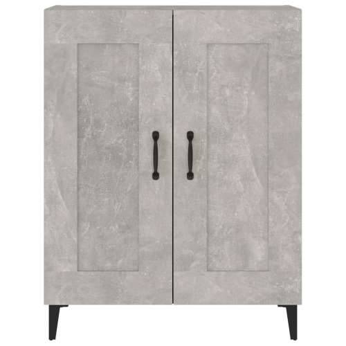 Komoda siva boja betona 69,5 x 34 x 90 cm od konstruiranog drva - Beton siva 1 Cijena