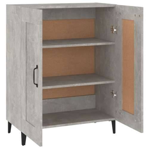 Komoda siva boja betona 69,5 x 34 x 90 cm od konstruiranog drva - Beton siva 1 Cijena